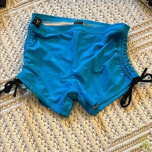 Kandi Kouture Aqua Blue with Black Ties